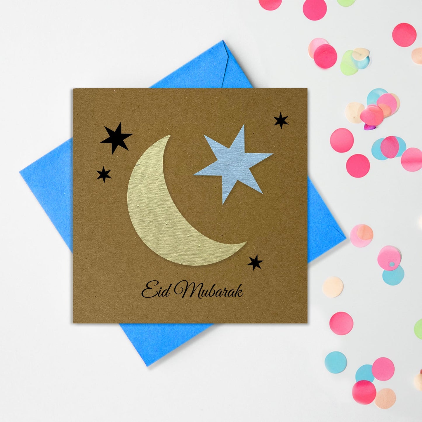 Plantable Shapes - Eid Mubarak Moon