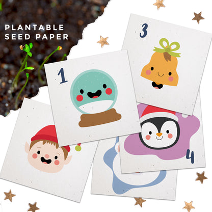 Sustainable Desktop Advent Calendar -  Cute Advent