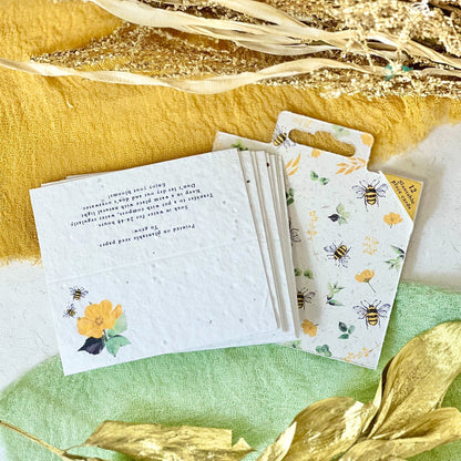 Place Cards - Bees & Blossoms