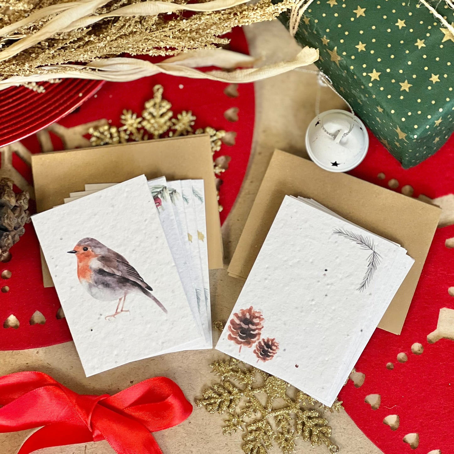 Mini Cards & Notes Set - Robins