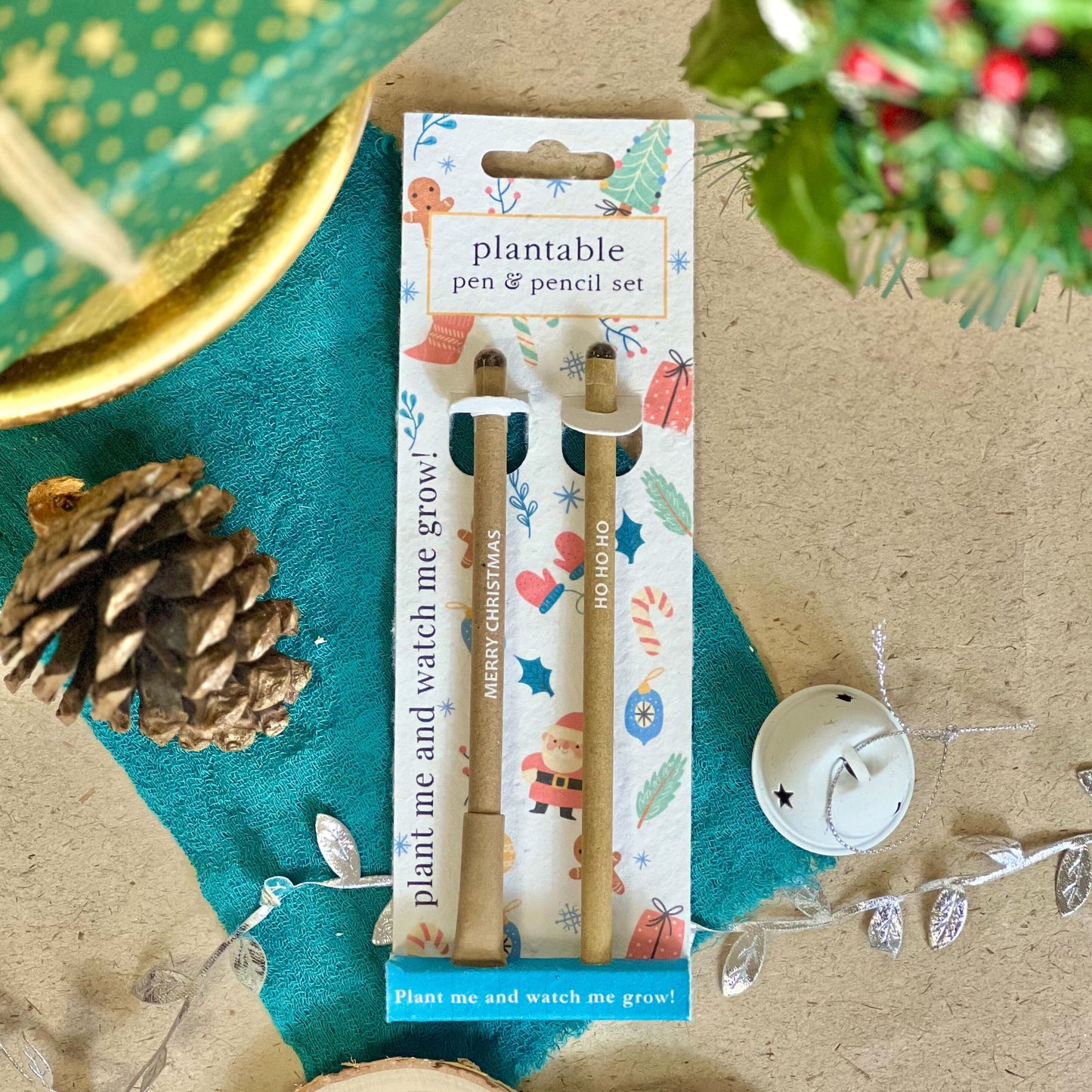 Pen & Pencil Set - Christmas Cheer