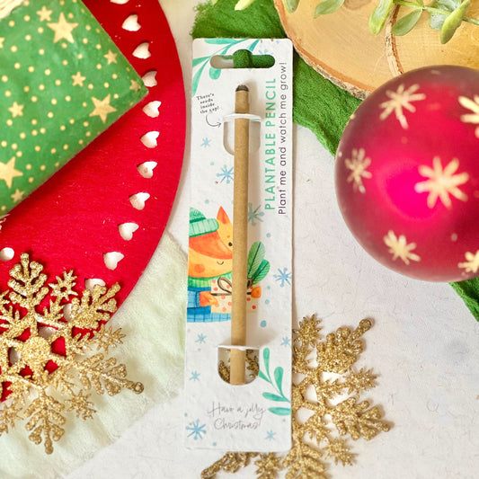 Eco-Friendly Plant-a-Pencil - Christmas Fun