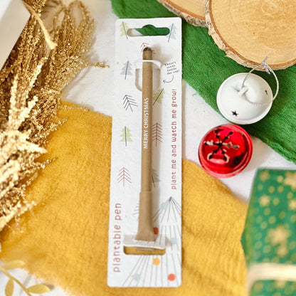 Eco-Friendly Plant-a-Pen - Merry and Bright