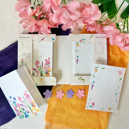 Mini Cards & Notes Set - Summer Meadow