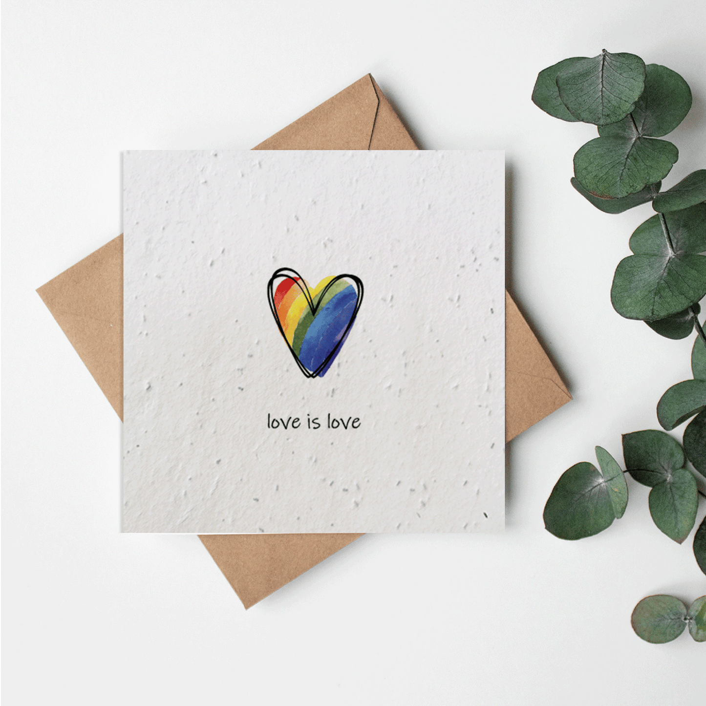 Love is Love - Love is Love rainbow heart