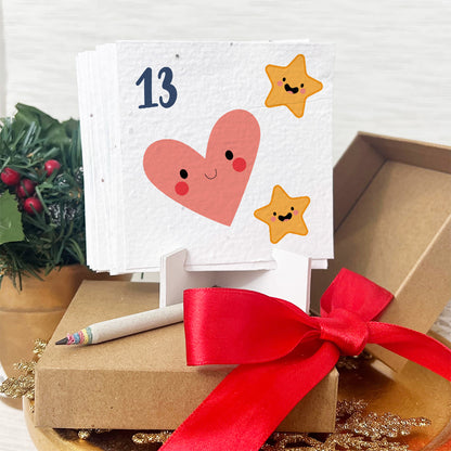 Sustainable Desktop Advent Calendar -  Cute Advent