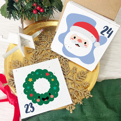 Sustainable Desktop Advent Calendar -  Cute Advent